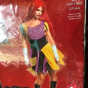 Sally “Jack Skeleton” Halloween costume